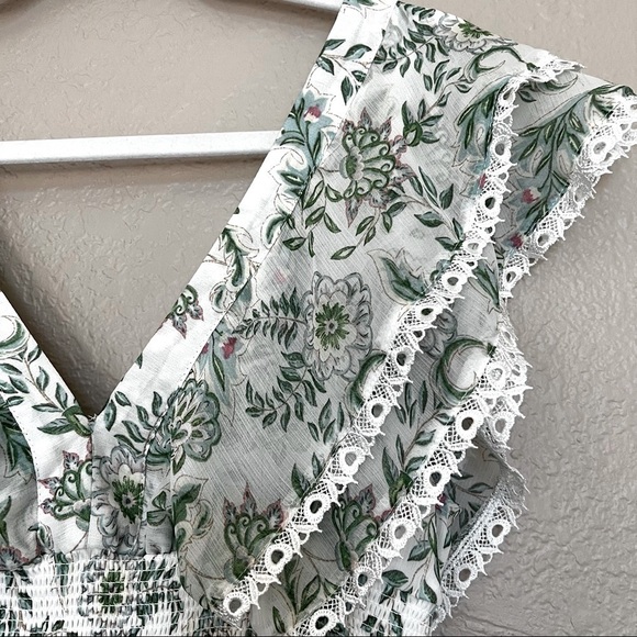 House of Harlow 1960 Floral Maxi Dress Medium - Picture 5 of 11